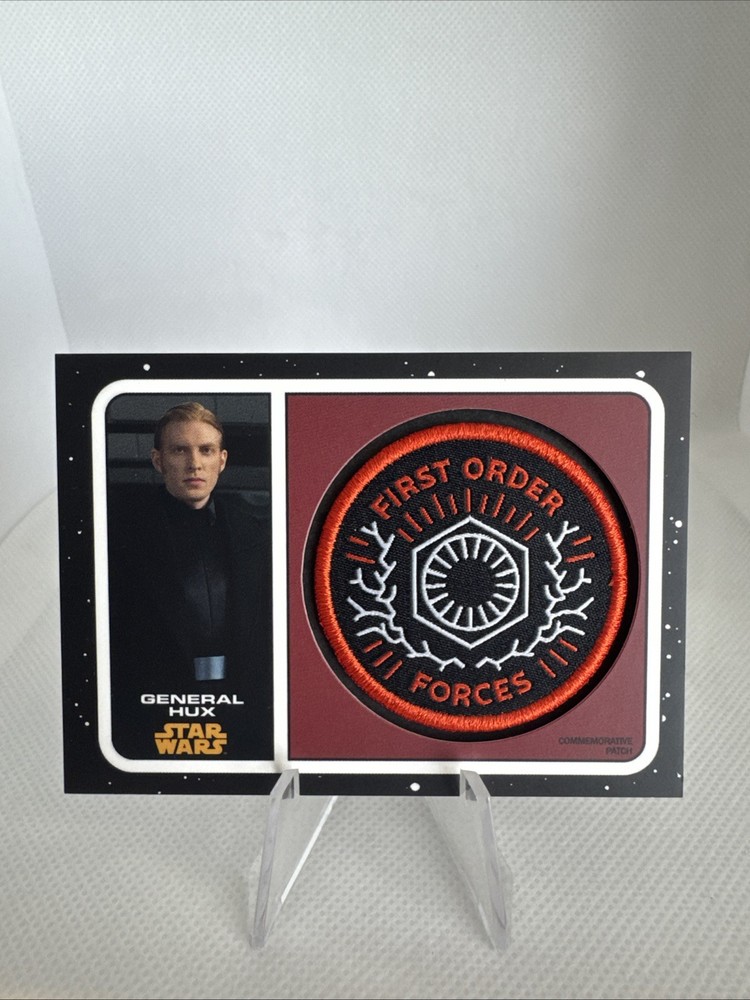 Star Wars General Hux Embroidered Collectible Patch