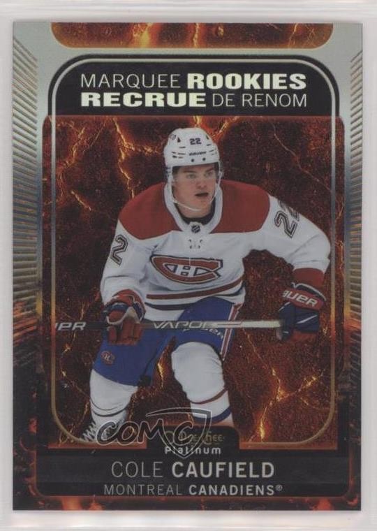 2021 O-Pee-Chee Platinum Marquee Rookies Hot Magma 402/499 Cole Caufield #201