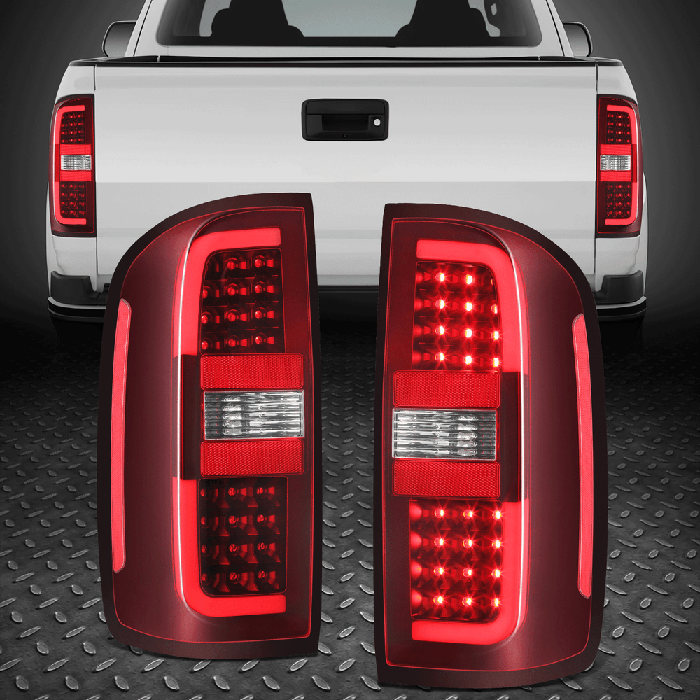For 15-22 Chevy Colorado GMC Canyon LED Tail Light Lamp Pair Left+Right Set Red
