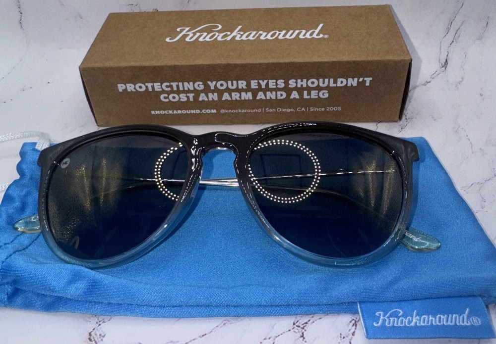 Knockaround Mary Janes Brookbed Polarized Sunglasses with 400UV Protection