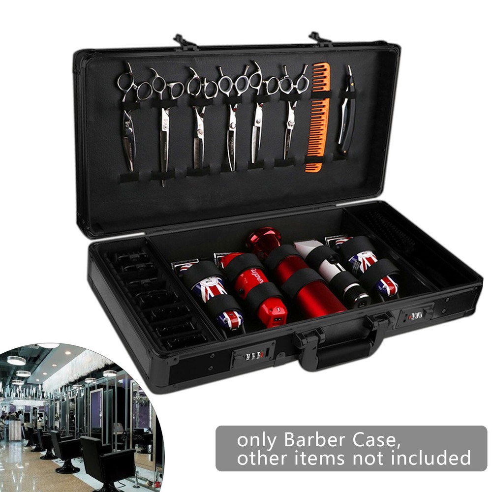 Barber Stylist Travel Case for Clippers Trimmers Scissors and Combs