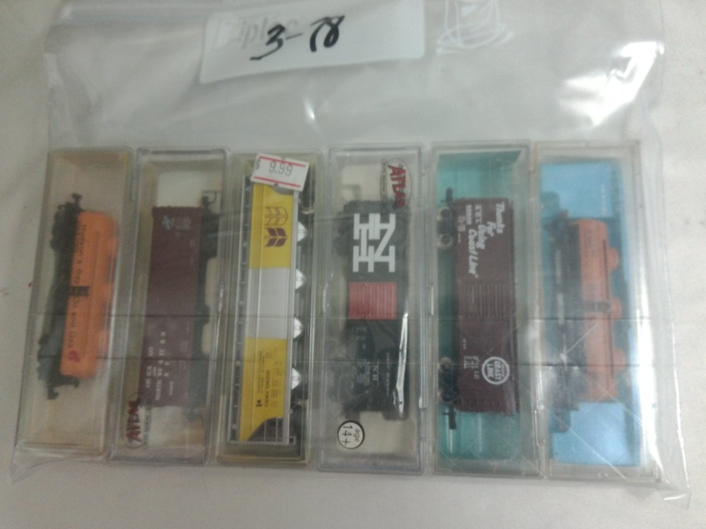 N Scale Rolling Stock Grab Bag - Bulk Freight Car Lot - Sold As Is