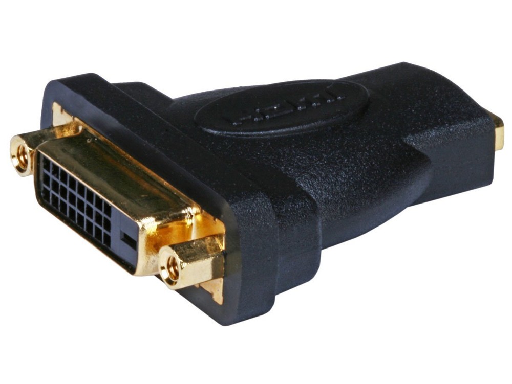 Monoprice HDMI Female to DVI-D Single Link Female Adapter | 24k Gold Contacts
