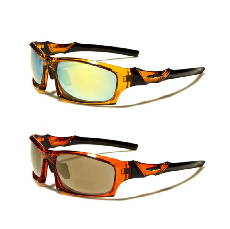 Loop X Sport Sunglasses - Mirror Lenses & Lightweight Plastic Frames for Baseball Golf Driving Men