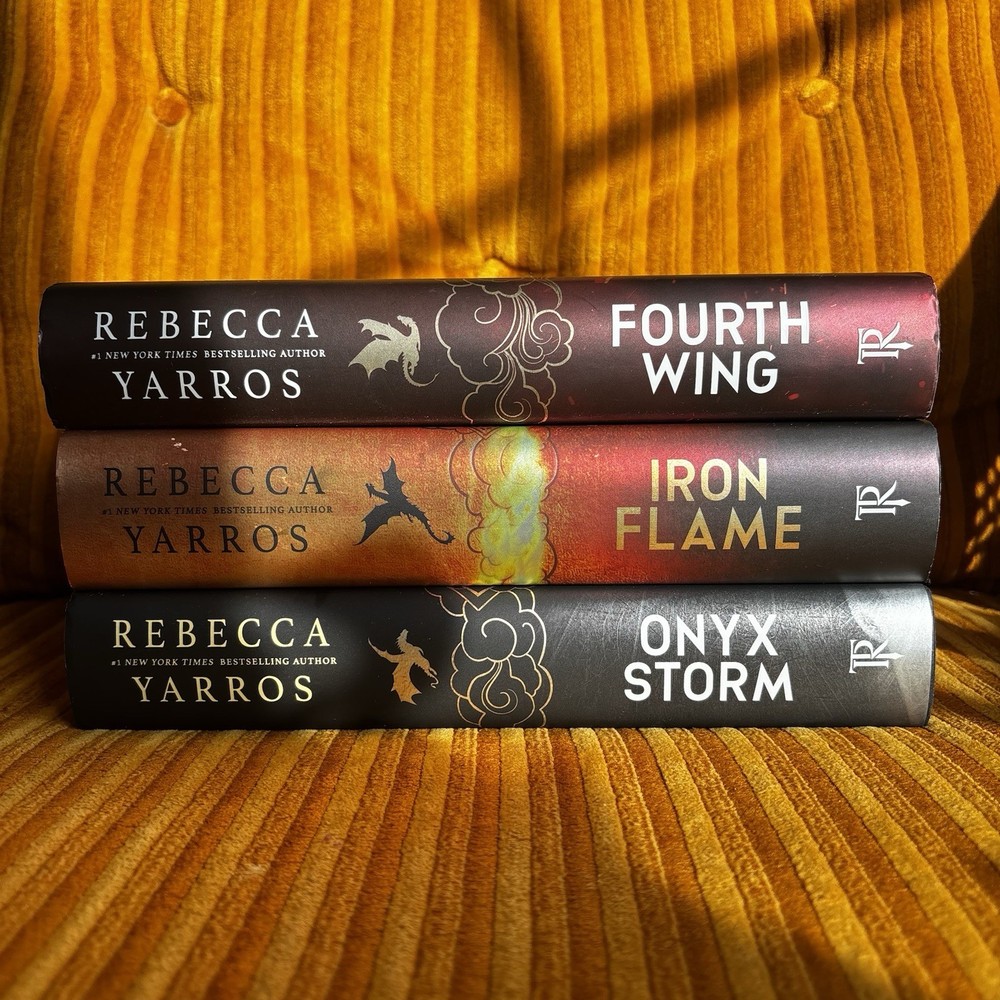 Fourth Wing Trilogy by Rebecca Yarros *All Special Editions With Sprayed Edges*