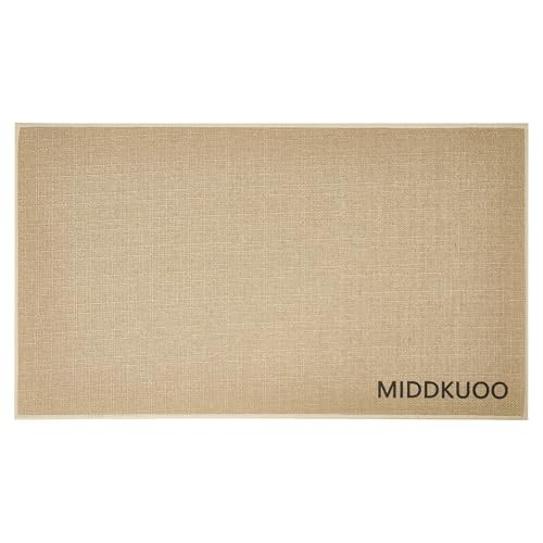 Anti Fatigue Kitchen Floor Mats Brown 17x30 Inches Comfort Throw Rugs