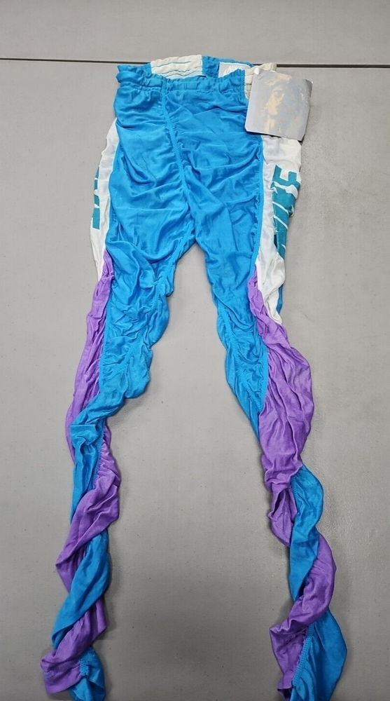 Vintage Nike Womens XS Nylon Spandex Drawstring Tights NWT