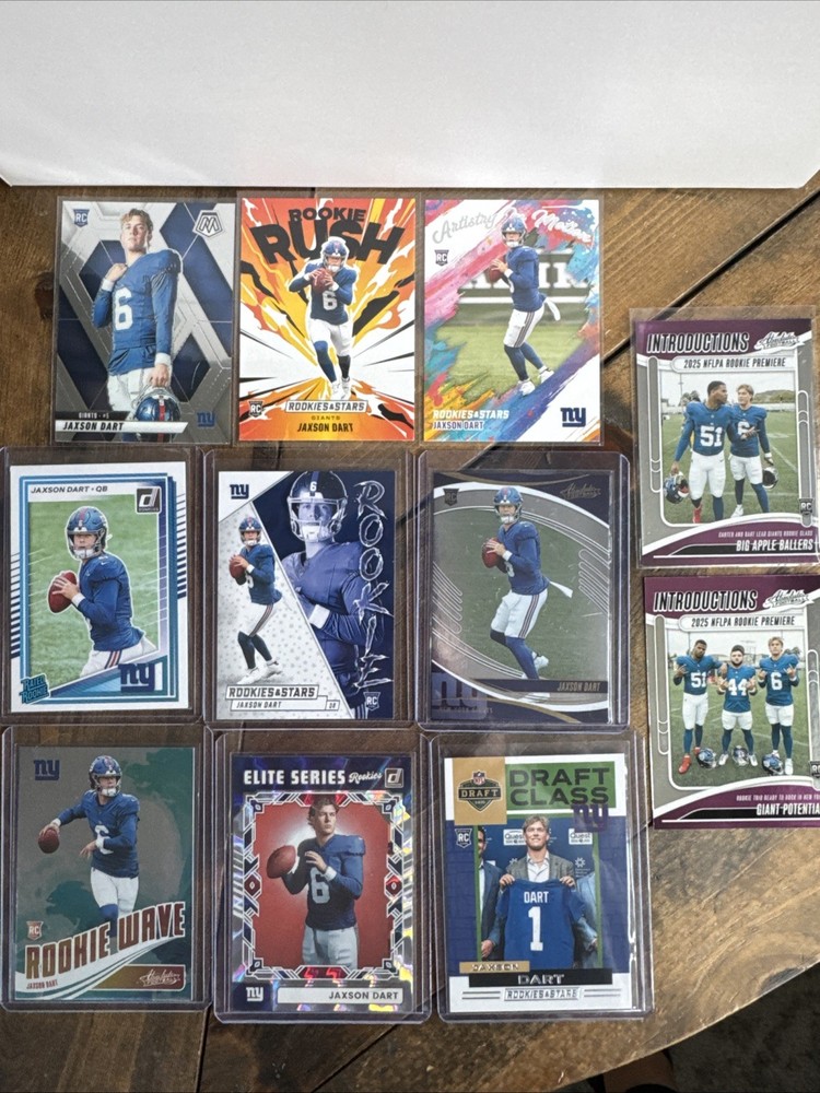 Jaxson Dart Lot 2025 rookie Cards!!