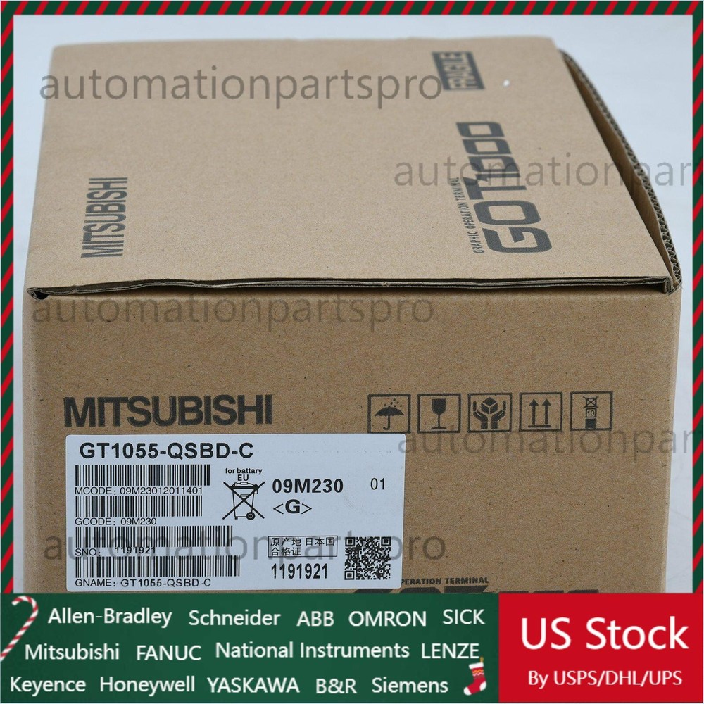 1PC New Mitsubishi GT1055-QSBD-C HMI GT1055QSBDC Expedited Shipping