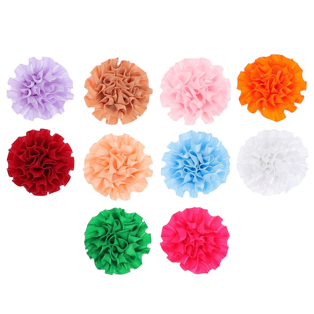 10Pcs Floral Pet Headbands Cute Cat Dog Collar Flower Accessories