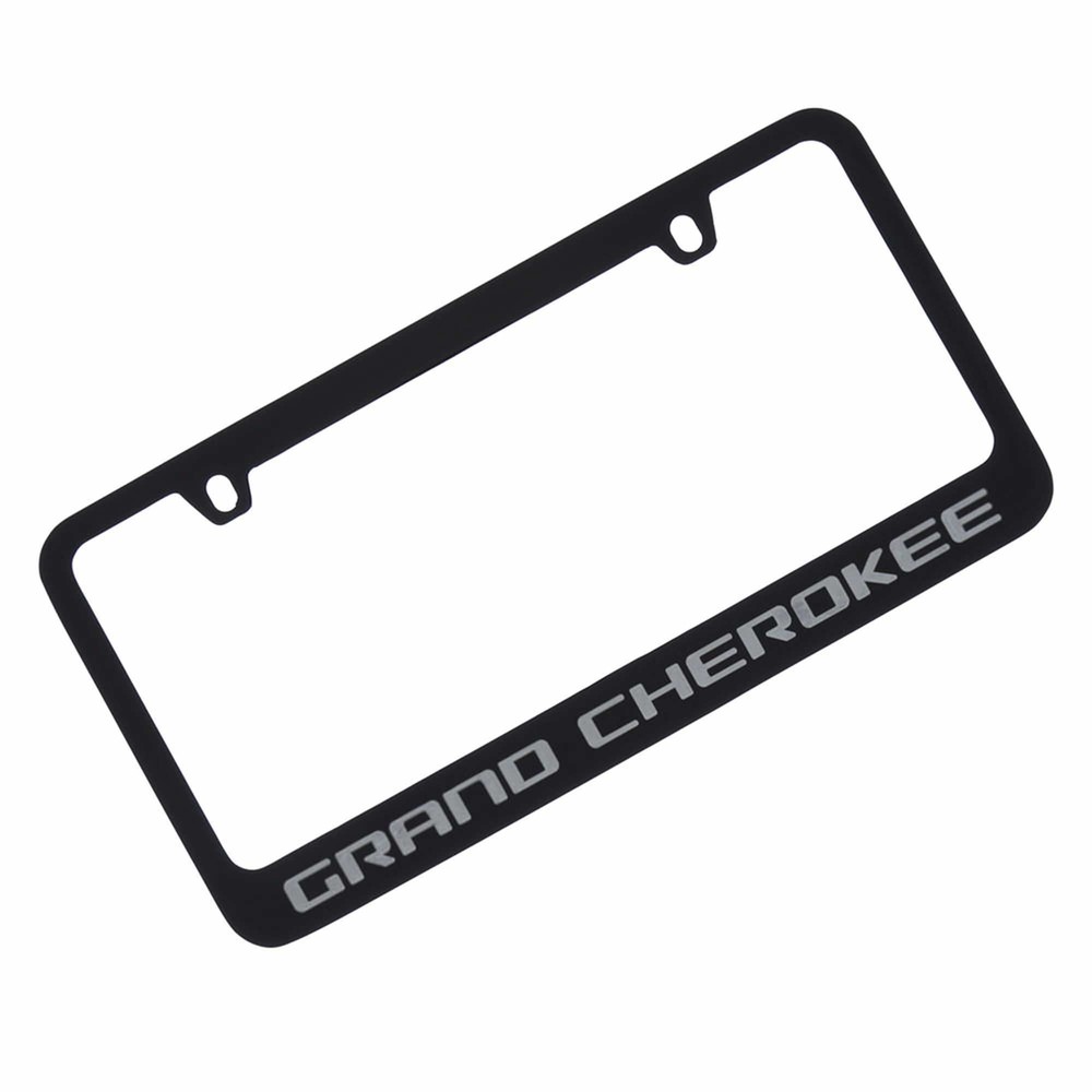 Jeep Grand Cherokee License Plate Frame (Black)