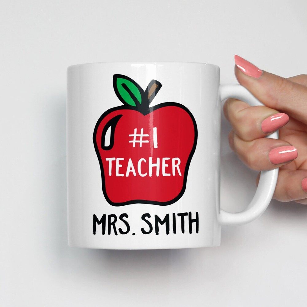Teacher Gift Teacher Mug #1 Teacher Gift Personalized Teacher Gift Best Teacher