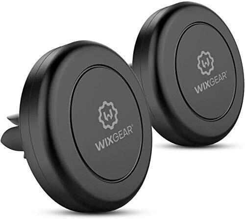WizGear 2-Pack Black Universal Magnetic Car Phone Mount Holder