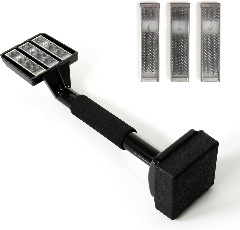 Creek Non-Adjustable Carpet Knee Kicker and 3 Extra Nap Inserts/Grips ...