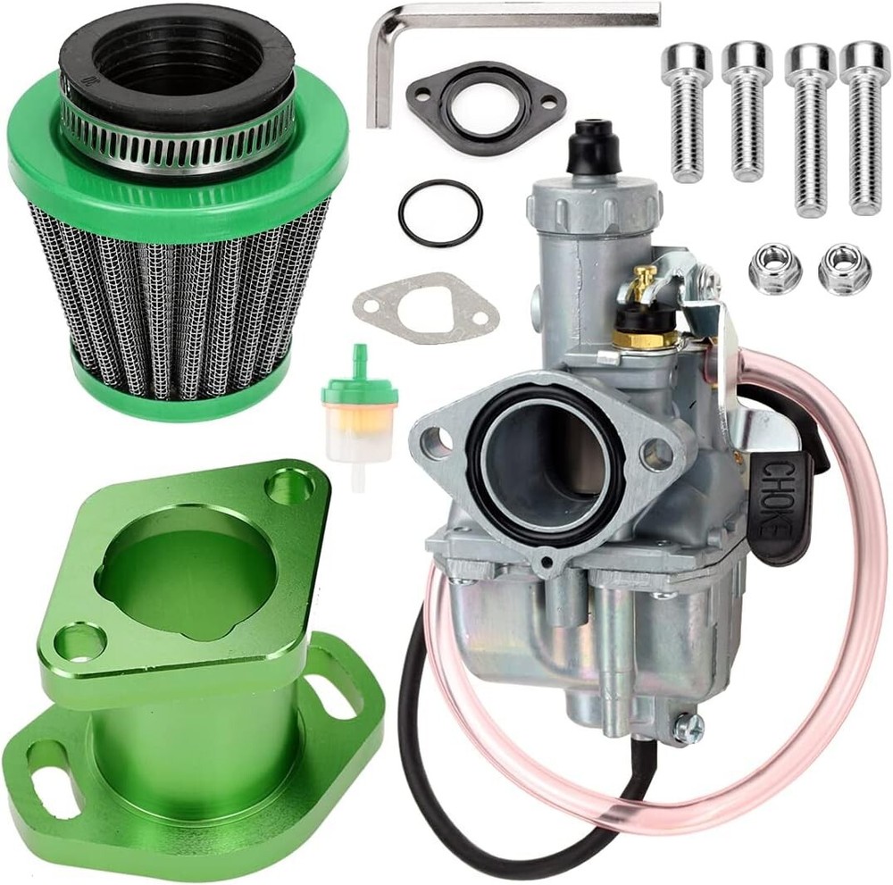 Durable Green 26mm Carburetor & Air Filter for Predator 212 & 196cc Engines
