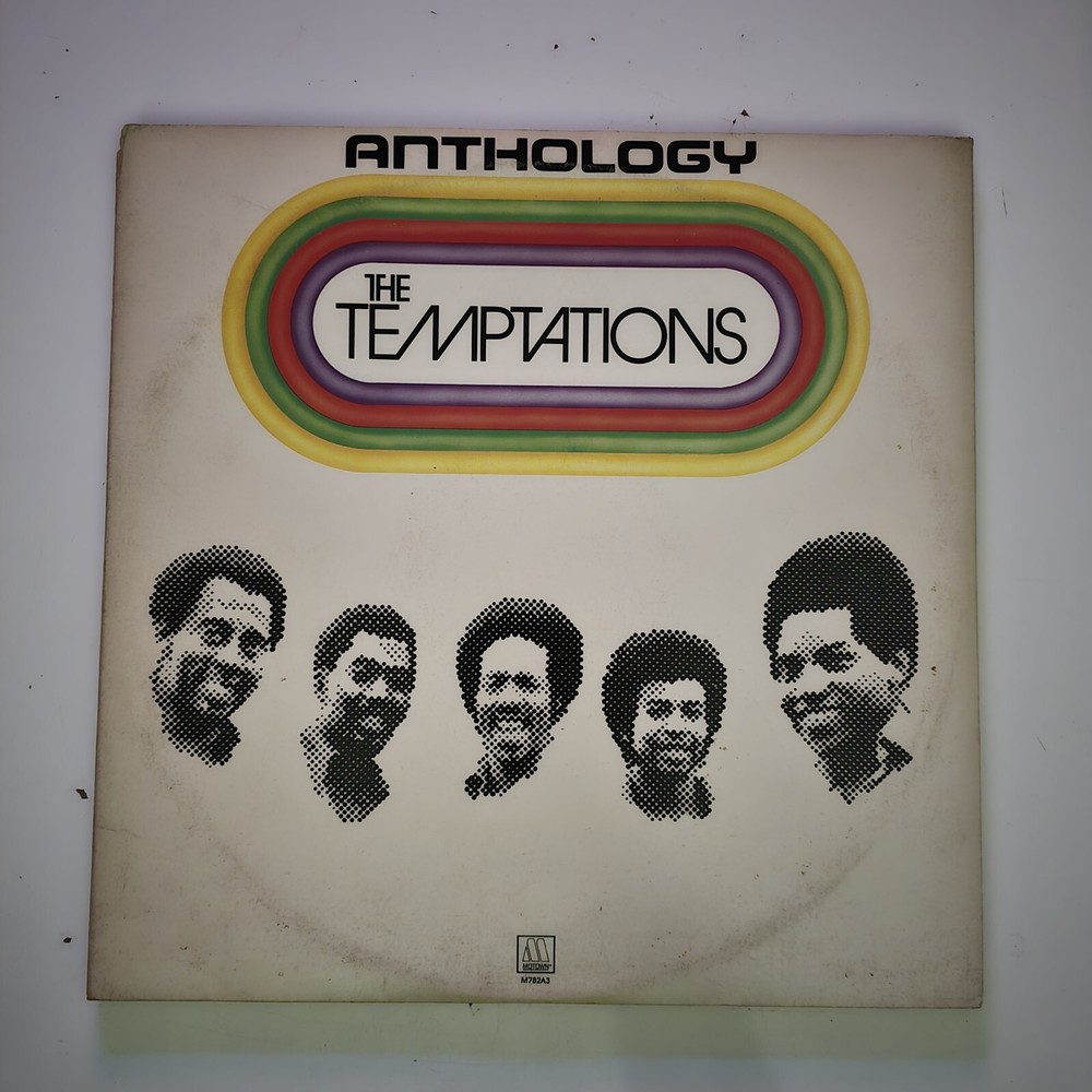 The Temptations Anthology x3 WLP Promo Vinyl LP w/ Booklet Motown Records RARE