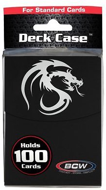 Deck Case - Black Large BCW GAMING SUPPLY BRAND NEW ABUGames