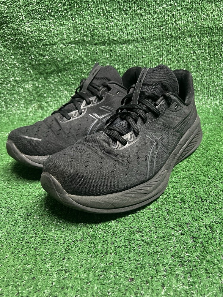 Asics Gel Cumulus 26 1011B792 Triple Black Running Shoes Sneakers Mens Size 12.5