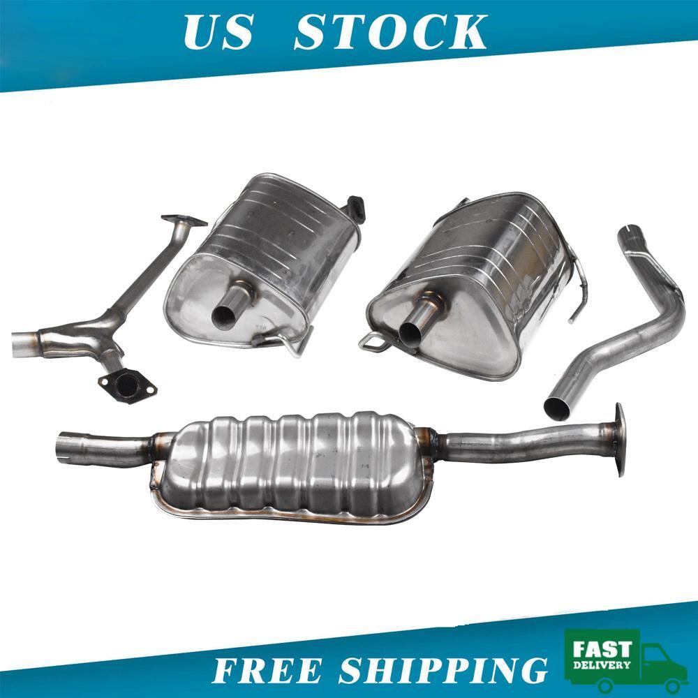 Fits for 2009-2013 Subaru Forester 2.5L Natural Dual Exhaust System Mufflers