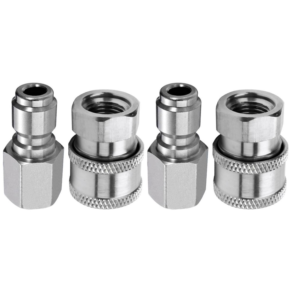 Pressure Washer Fitting Stainless Steel 3/8