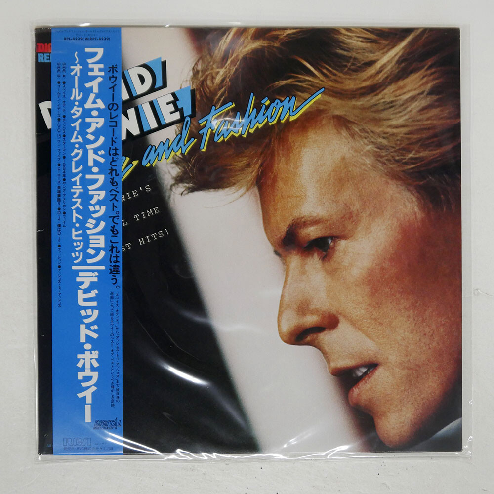DAVID BOWIE FAME AND FASHION (GREATEST HITS) RCA RPL8239 Japan VINYL LP