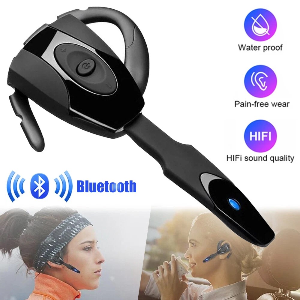Wireless Bluetooth 5.0 Noise-Canceling Headphones with Comfortable Over-Ear Design