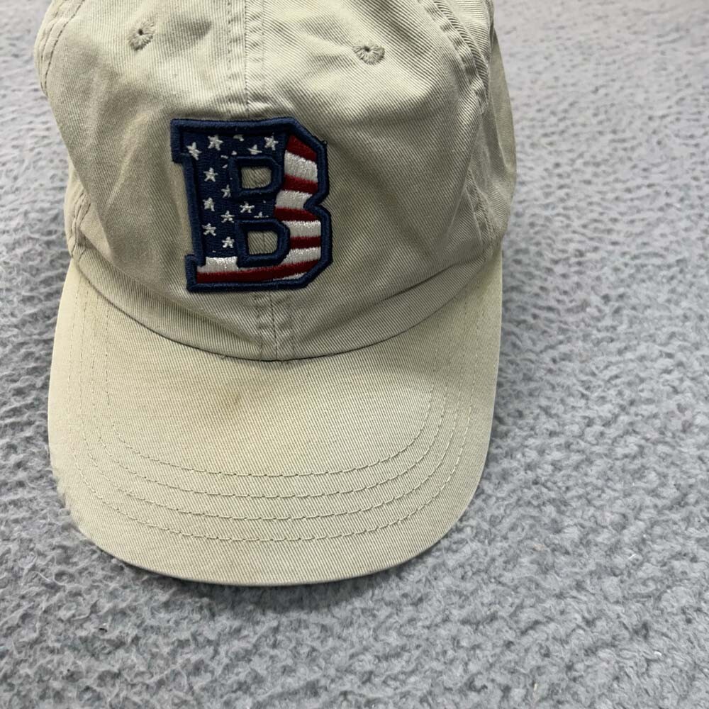 Budweiser Hat Cap Mens One Size Strapback USA Patriotic Flag B Stars Stripes