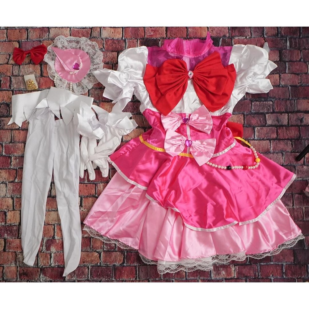Pretty Cure Cure Miracle cosplay costume with wig and accessories