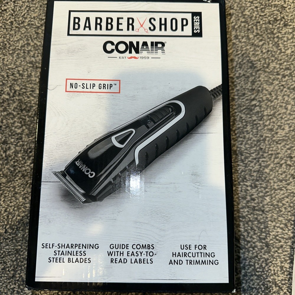 Conair Barber Shop Series No Slip Hair Trimmer for Men  