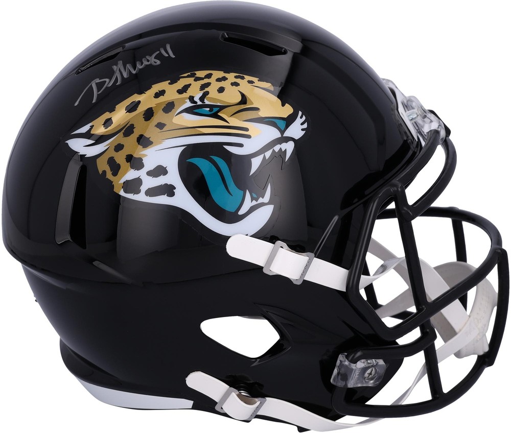 Brian Thomas Jr. Jacksonville Jaguars Autographed Riddell Speed Replica Helmet