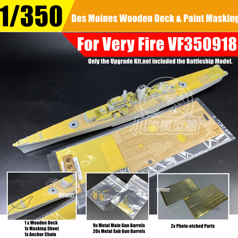 1/350 USS Des Moines CA-134 Super Detail-up Upgrade Set for Very Fire VF350918