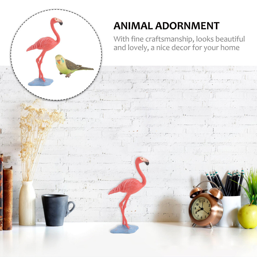 2PCS Kids Educational Toys Wildlife Model Statue Tropical Party Favors