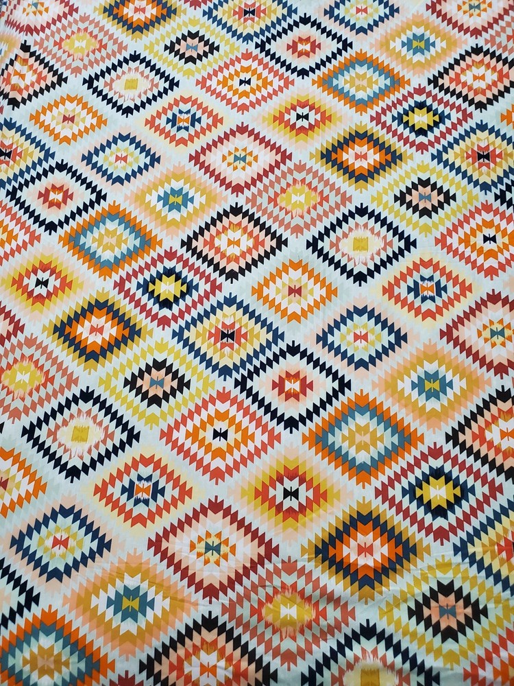 OOP Art Gallery Fabrics Serape Fervor April Rhodes Wanderer Knit Fabric 2 Yard