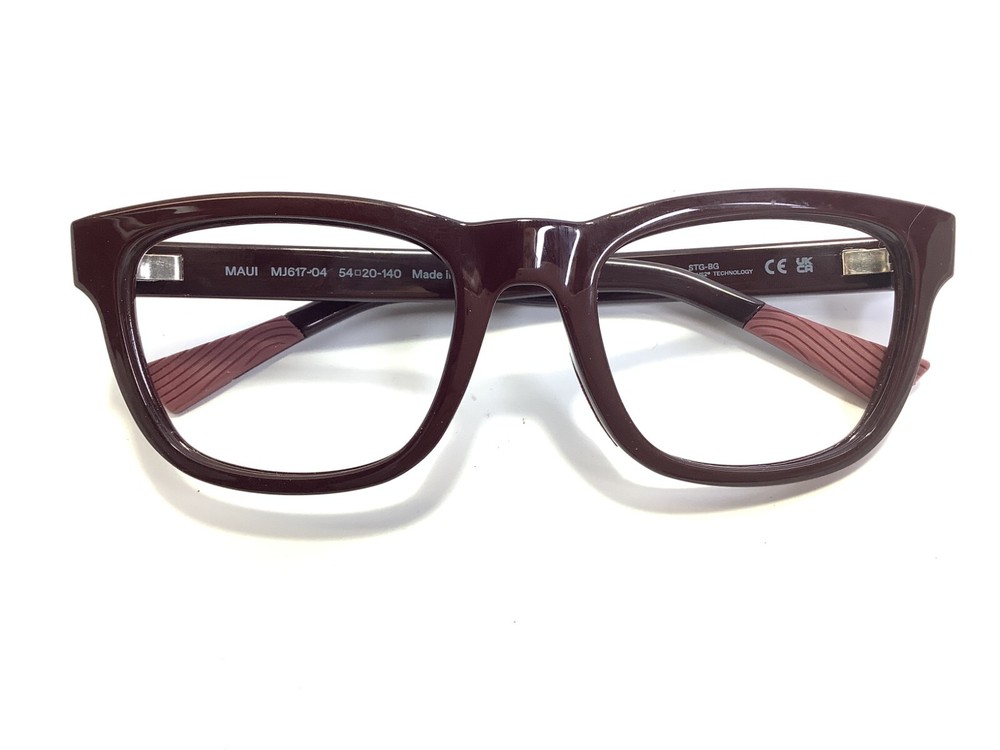 Maui Jim Sunglasses Kapi'i 617-04 Matte Cyclamen Eyewear Frame Made in Italy