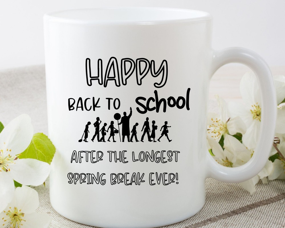 Pandemic Back To School Mug Teacher Mug Teacher Gift - White Coffee Mug-image