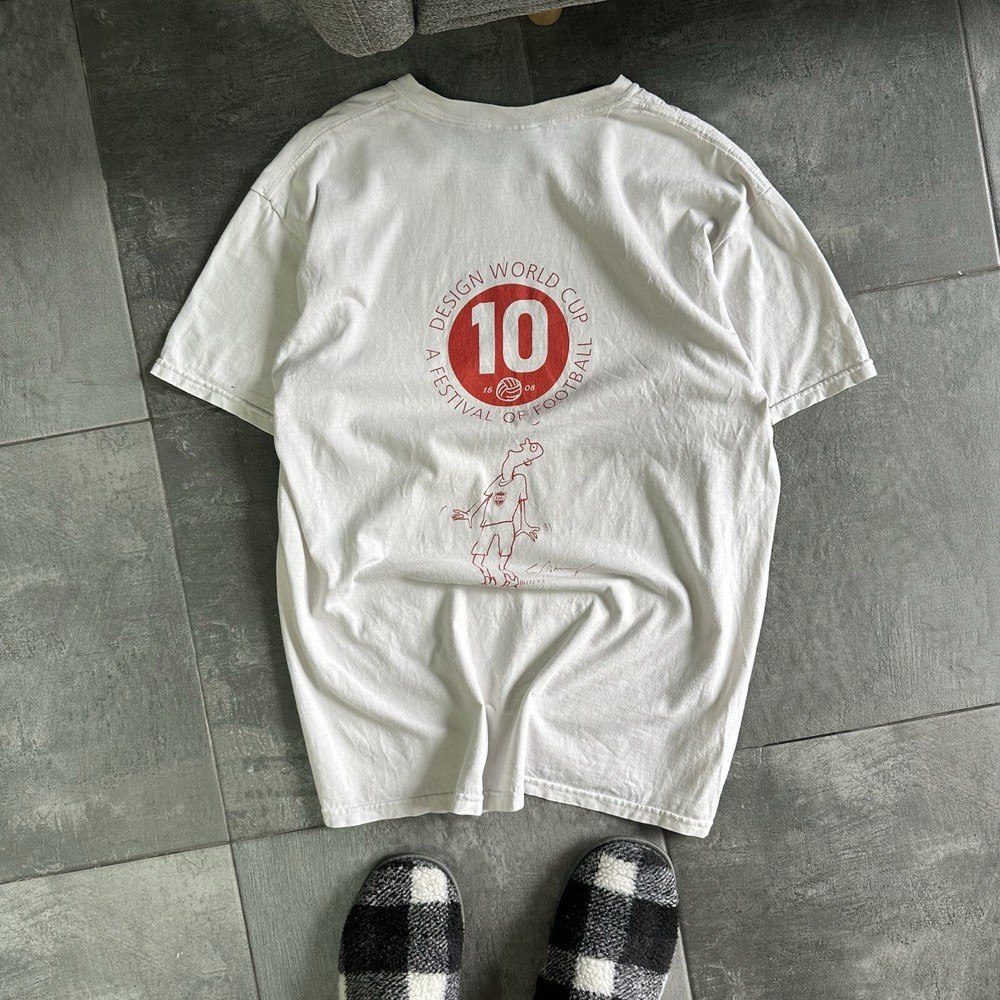 Vintage T-shirts DWC Joke Y2K Japan Style 00s USA  Cartoon Used Fc