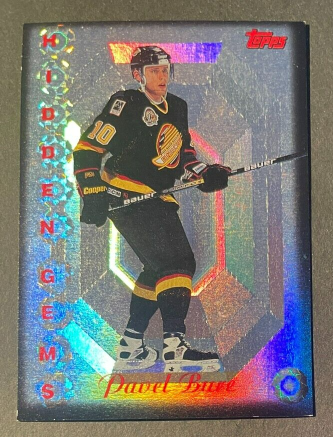Pavel Bure 1995-96 Topps Hidden Gems HG5 Vancouver Canucks Hockey Card