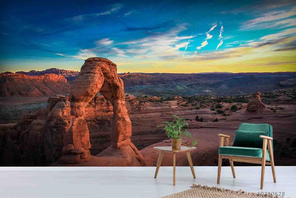 3D National Park Sky Landscape Wall Murals Wallpaper Murals Wall Sticker