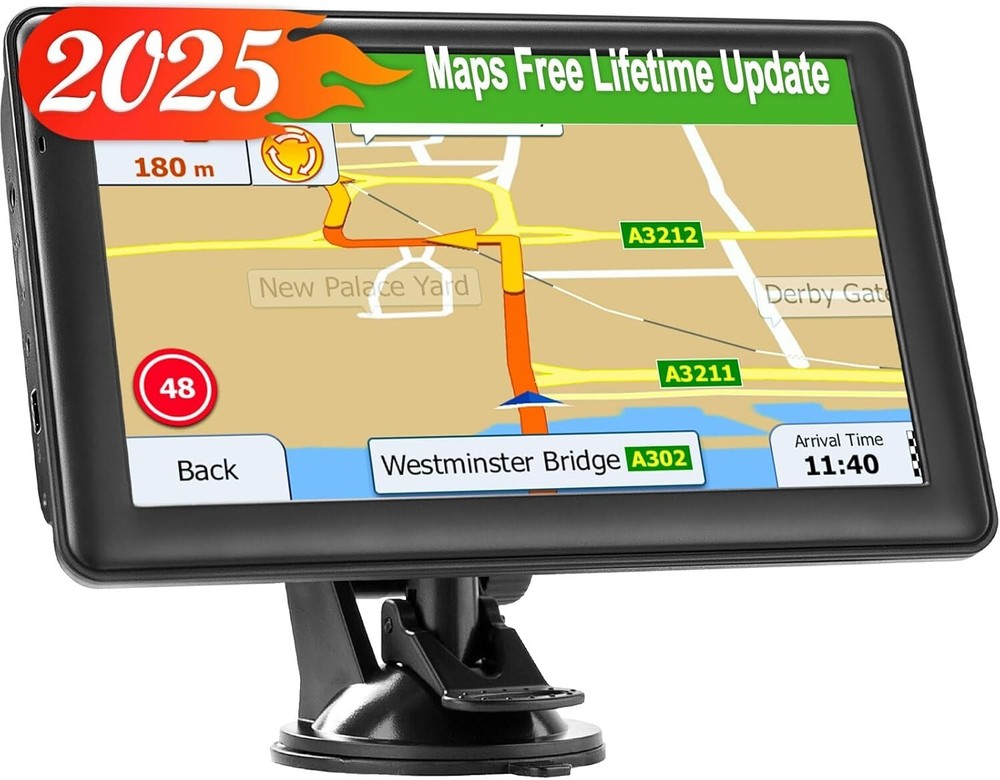 Commercial Truck GPS Navigation System for Semi Drivers