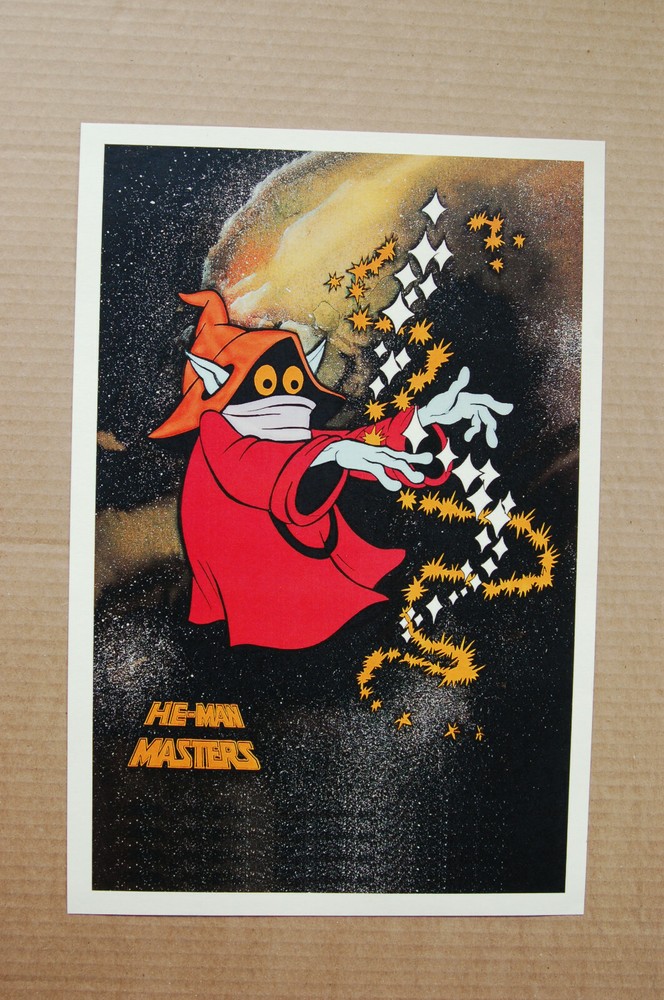 He Man Masters of the Universe ORKO Lobby Card Animated TV Show Poster