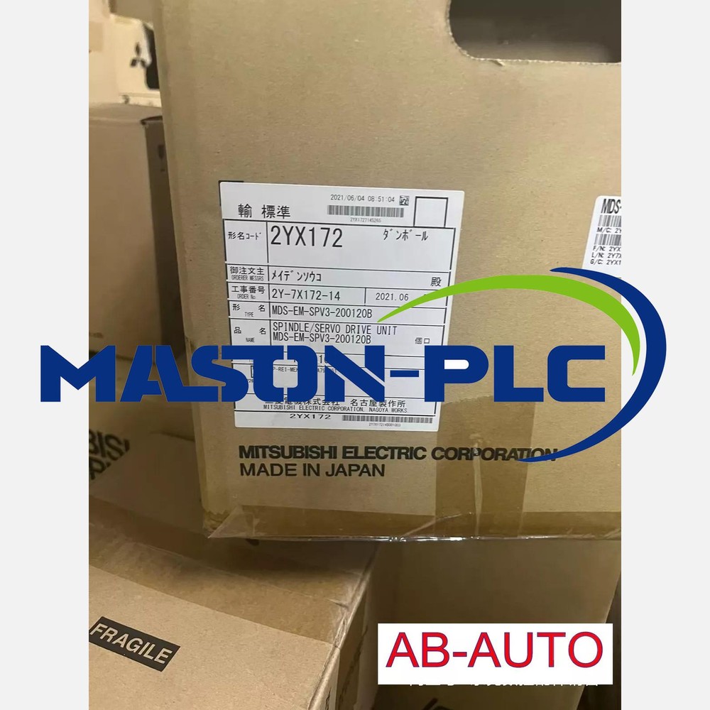 MDS-EM-SPV3-200120B MITSUBISHI servo drive New
