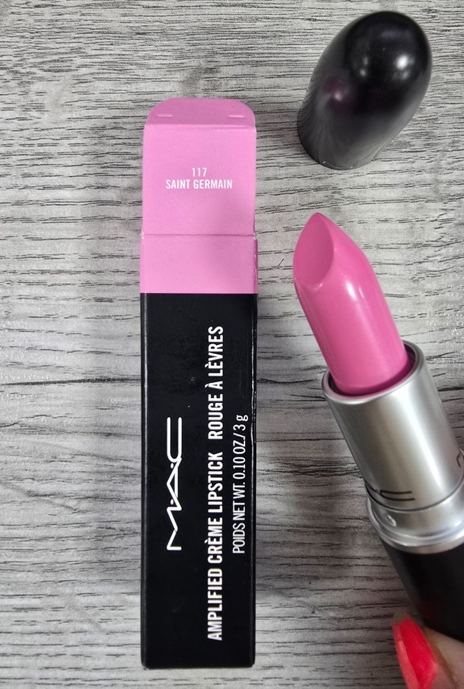 MAC Amplified Creme Lipstick | 117 Saint Germain | 3g/0.10oz | New Boxed 💯 Auth