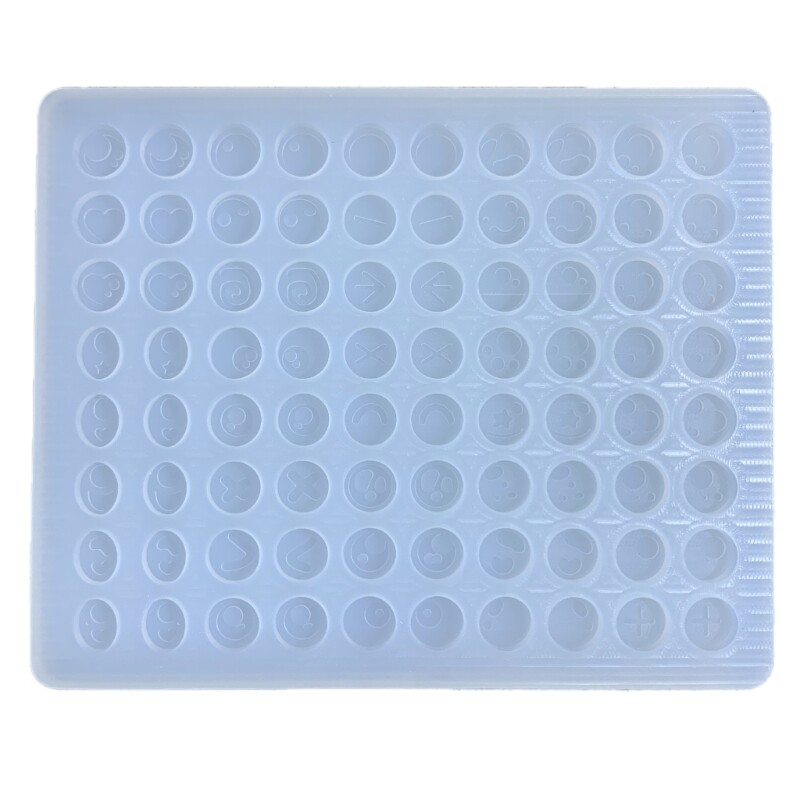 Silicone Epoxy Mold for DIY Keychain Crafting Valentine Gift