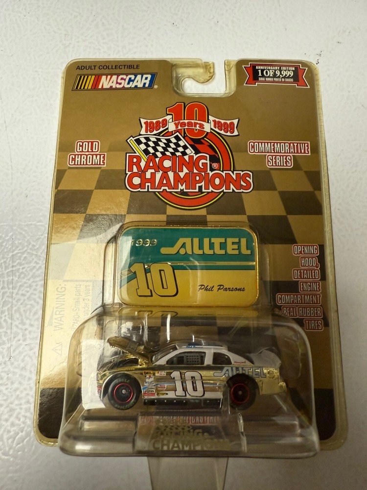 1999 Nascar Racing Champions Alltel #10 Car Anniversary Edition 1 of 9,999  (NOS