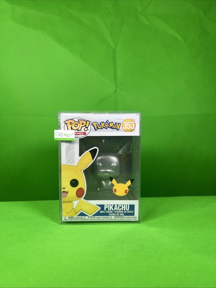 Metallic Silver Pikachu Funko Pop Vinyl Figure Pokémon