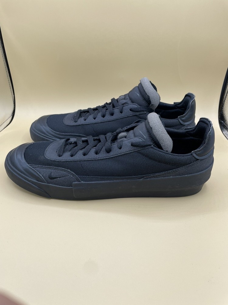 Size 12 Men/ 13.5 Women Nike Drop-Type Mesh Triple Black Sneakers CI1168-003 New