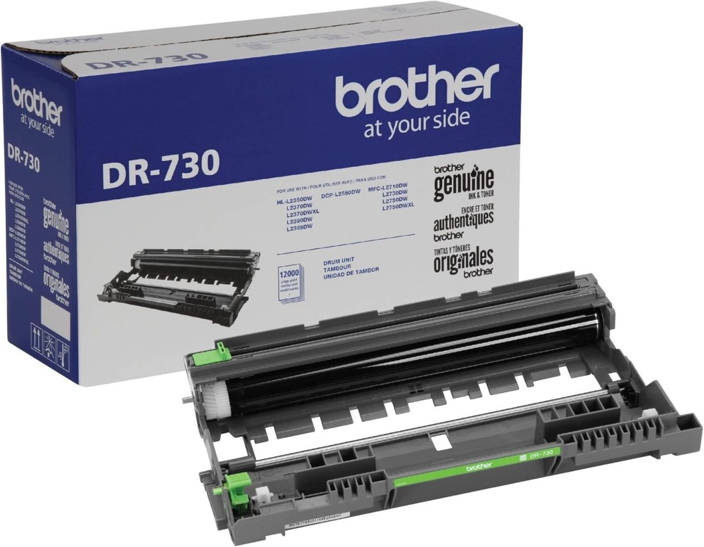 Brother DR730 Genuine Black Toner Drum Unit