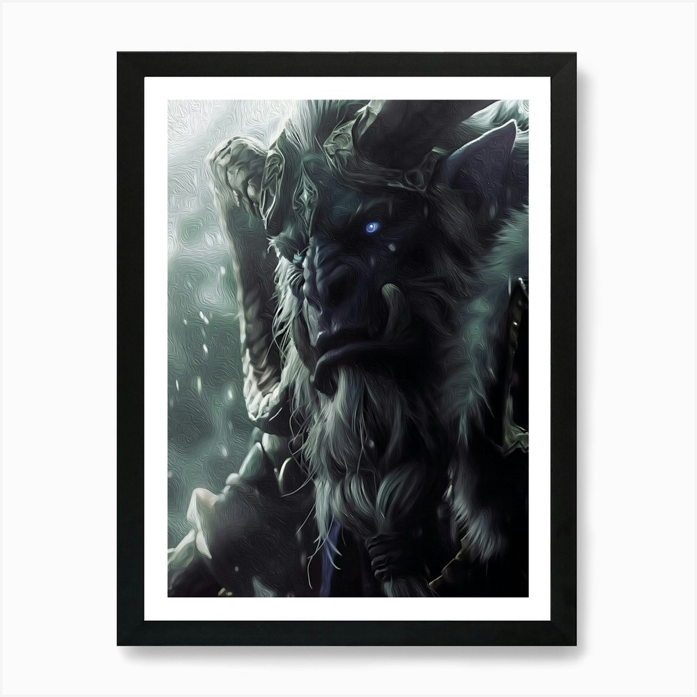 World Of Warcraft 1 Art Print Framed Wall Art Poster Canvas Print Picture