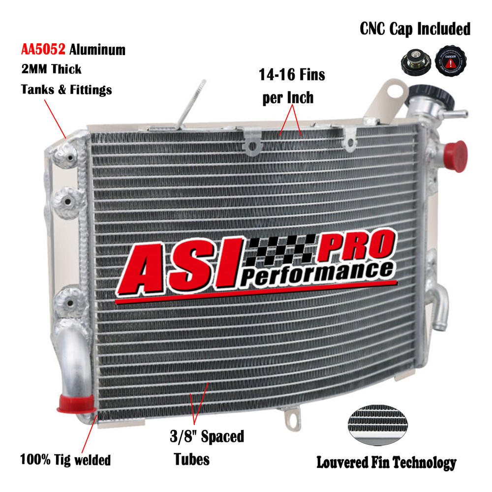 Aluminum Cooling Radiator For 2004-06 Yamaha YZFR1 YZF R1 YZF-R1 5VY-12461-00-00
