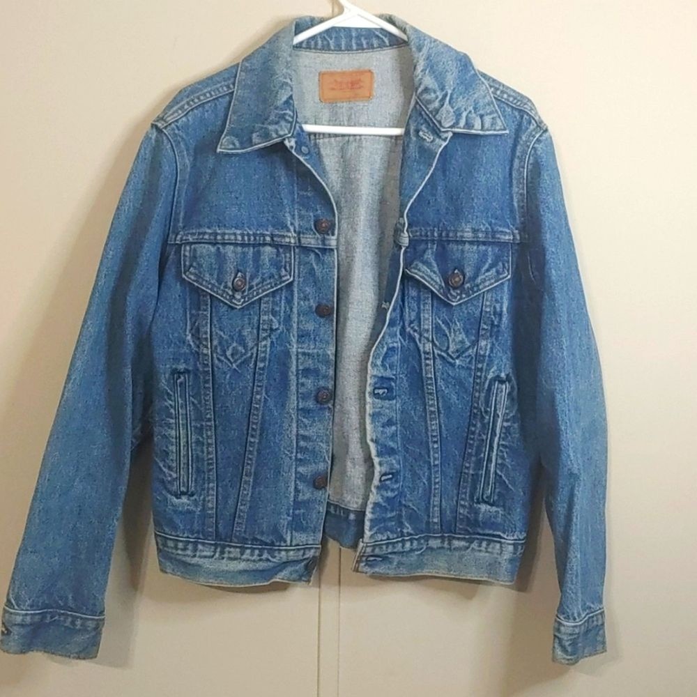 Vintage Levi Trucker Jean Jacket, Size 40